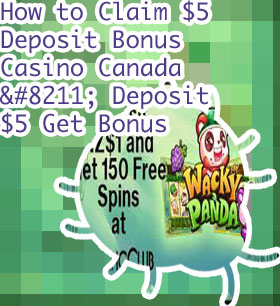 5 dollar deposit casino nz in Canada